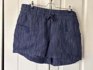 Athleta Linen Shorts Size 16